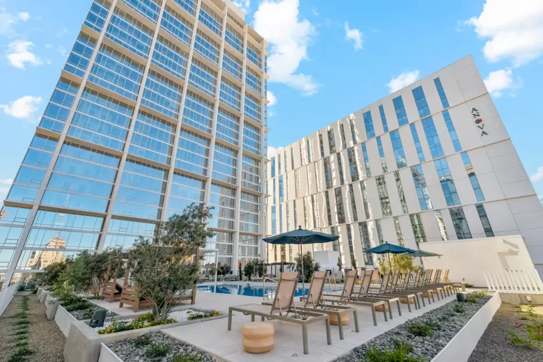 the Maeve community pool